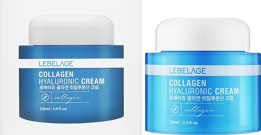 Kolagenowo-hialuronowy krem do twarzy - Lebelage Collagen Hyaluronic Cream — Zdjęcie N2