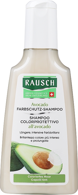 Szampon chroniący kolor włosów z awokado - Rausch Avocado Color Protecting Shampoo — Zdjęcie N1