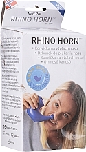 PRZECENA! Kubek do płukania nosa, niebieski - Rhino Horn * — Zdjęcie N2