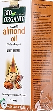 Kup PRZECENA! Olejek ze słodkich migdałów - Indus Valley Bio Organic Cold Pressed Sweet Almond Oil *