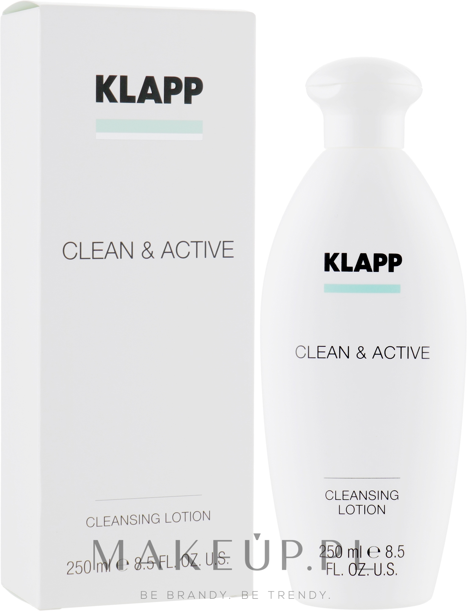 Oczyszczająca emulsja do twarzy - Klapp Clean & Active Cleansing Lotion — Zdjęcie 250 ml