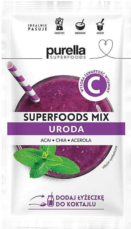 Suplement odżywczy Superfoods mix dla urody - Purella Superfoods Mix — Zdjęcie N1