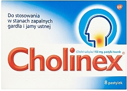 Kup Tabletki na ból gardła, 8 szt. - Cholinex