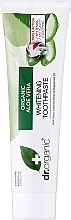 Wybielająca pasta do zębów Organiczny aloes - Dr Organic Aloe Vera Whitening Toothpaste — Zdjęcie N1