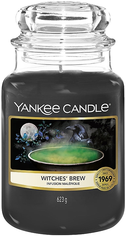 Świeca zapachowa w szklanym słoju - Yankee Candle Witches Brew Jar Candle — Zdjęcie N1