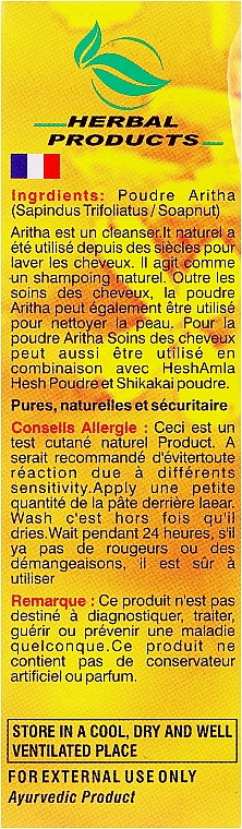 Szampon w pudrze do włosów - Hesh Aritha Powder Shampoo — Zdjęcie N3