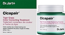 Korekcyjny krem do twarzy - Dr. Jart+ Cicapair Tiger Grass Color Correcting Treatment SPF22 PA++ — Zdjęcie N2