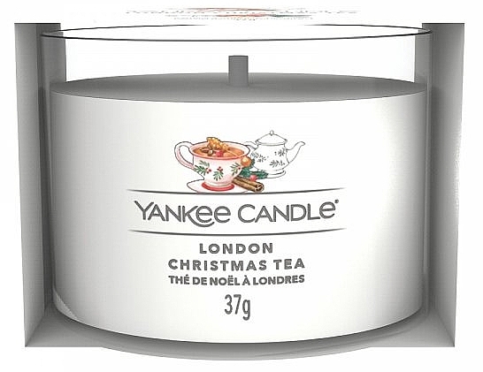 Mini świeca zapachowa - Yankee Candle London Christmas Tea — Zdjęcie N1