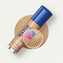 Nawilżający podkład do twarzy - Rimmel Match Perfection SPF 20 — Zdjęcie N6