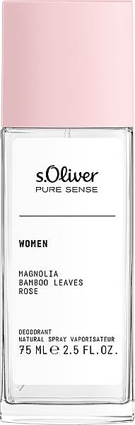 S. Oliver Pure Sense Women - Dezodorant — Zdjęcie N1