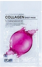 Maseczka do twarzy z kolagenem - Tenzero Solution Sheet Mask Moisturizing Collagen — Zdjęcie N1