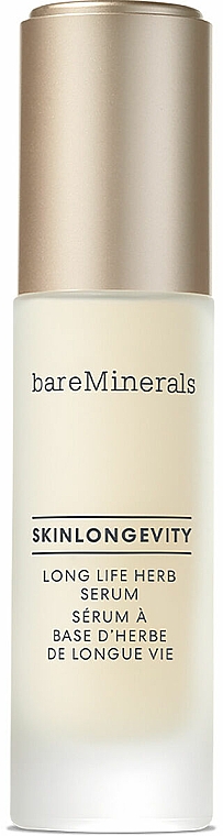 Przeciwstarzeniowe serum do twarzy - Bare Escentuals Bare Minerals Skinlongevity Long Life Herb Serum — Zdjęcie N1