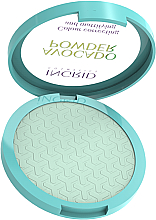 Puder awokado - Ingrid Cosmetics Avocado Powder Colour Correcting And Mattifying — Zdjęcie N2