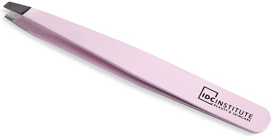 Pęseta do brwi, różowa - IDC Institute Precision Professional Tweezer — Zdjęcie N1