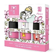 Zestaw - Moyra Mom+Me Family Kit No. 01 (3x7ml) — Zdjęcie N1