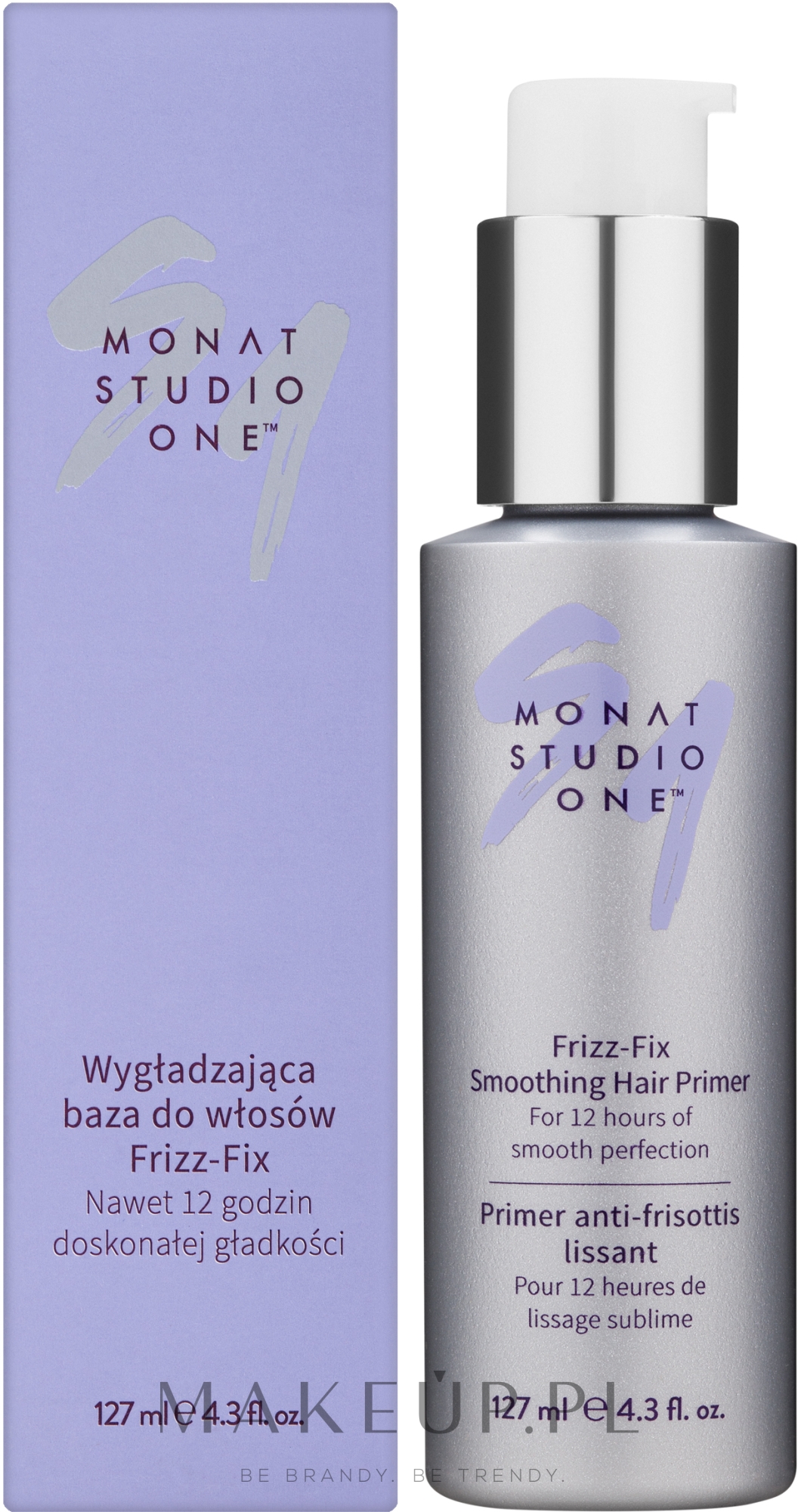 Wygładzająca krem do włosów - Monat Studio One Frizz-Fix Smoothing Hair Primer — Zdjęcie 127 ml