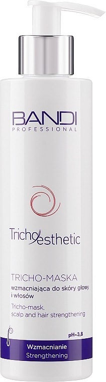 Tricho-maska wzmacniająca dla skóry głowy i włosów - Bandi Professional Tricho Esthetic Tricho-Mask Scalp And Hair Strengthening