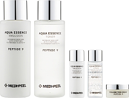 Zestaw - MEDIPEEL Peptide 9 Skin Care Special Set (toner/250ml+30ml + emulsion/250ml+30ml + cr/10g) — Zdjęcie N2
