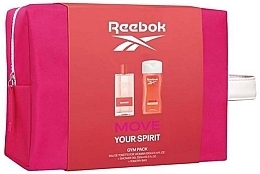 Kup Reebok Move Your Spirit - Zestaw (edt/100ml + sh/gel/250ml + bag/1pcs)