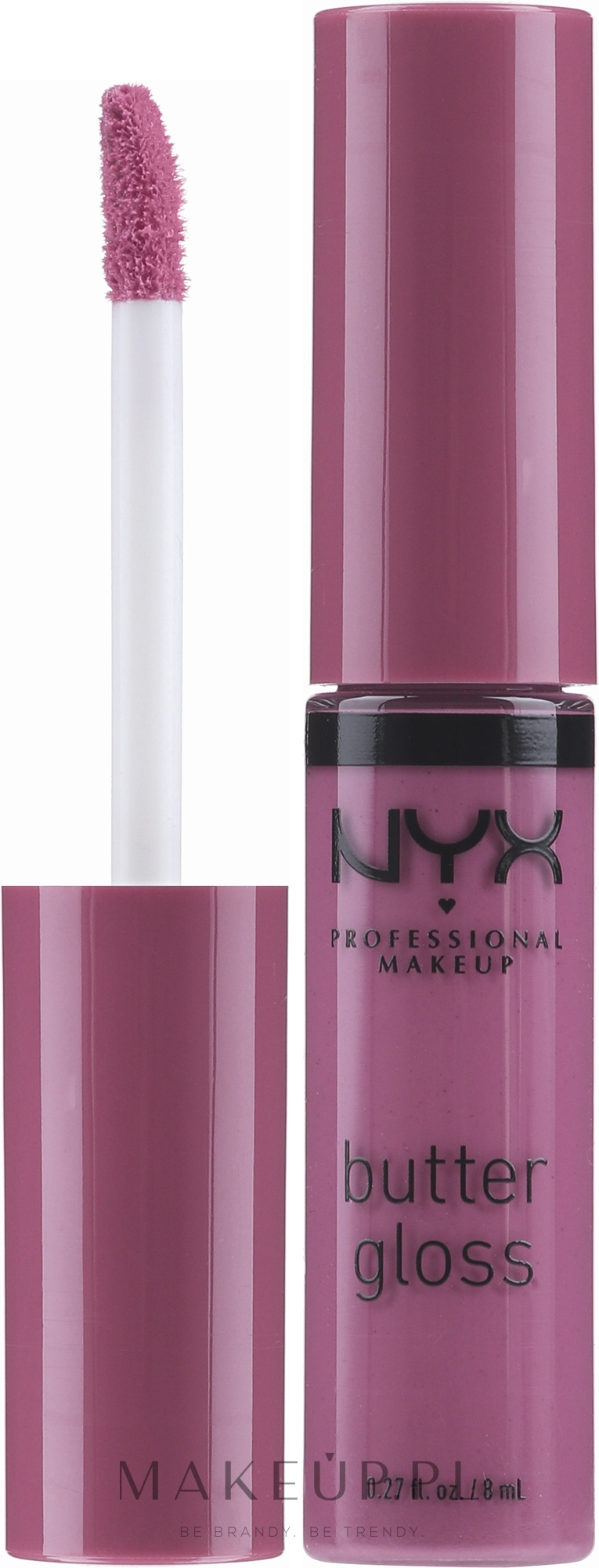 Błyszczyk do ust - NYX Professional Makeup Butter Gloss — Zdjęcie 02 - Eclair