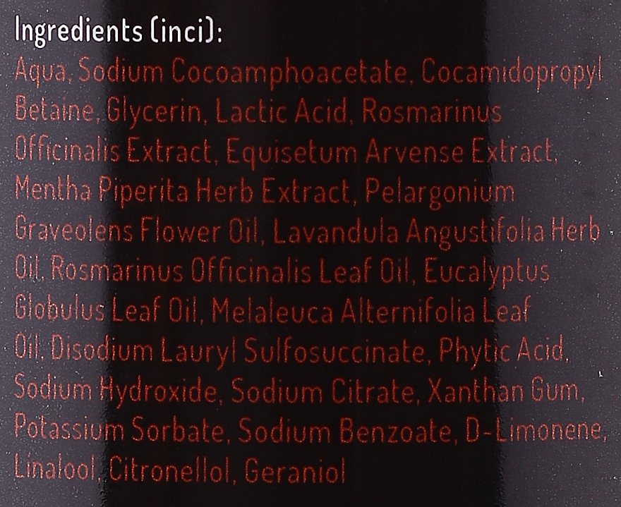 Szampon aromaterapeutyczny z olejkami eterycznymi - Zielone Laboratorium — Zdjęcie N3