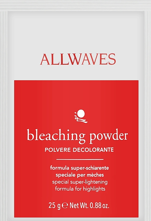 Rozjaśniacz do włosów - Allwaves Powder Bleach — Zdjęcie N1