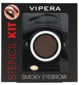 PRZECENA! Zestaw do stylizacji brwi - Vipera Stencil Kit Smoky Eyebrow * — Zdjęcie 04 - Malibou