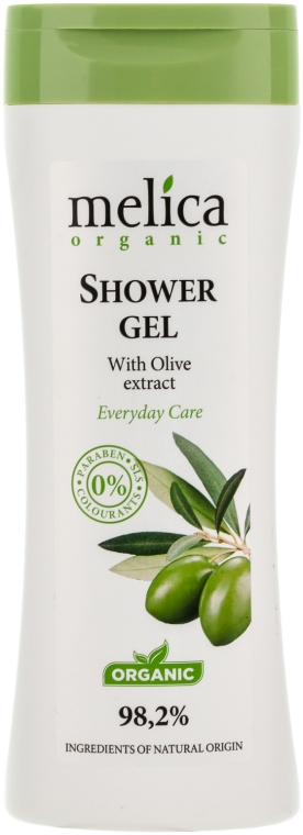 Żel pod prysznic z ekstraktem z oliwek - Melica Organic Shower Gel — Zdjęcie N1