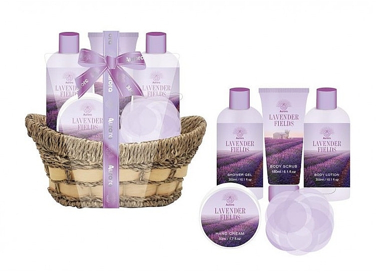 Zestaw, 6 produktów - Aurora Lavender Fields Set — Zdjęcie N2