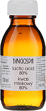 Kup PRZECENA! Kwas mlekowy 80% - BingoSpa Lactic Acid *