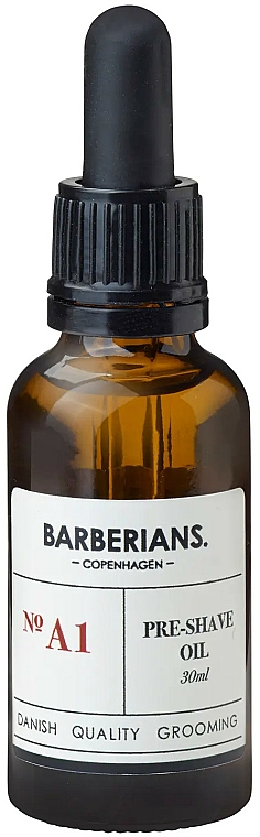 Ochronny olejek ułatwiający golenie - Barberians. №A1 Pre-Shave Oil — Zdjęcie N2
