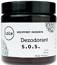 Kup Dezodorant w kremie z cynkiem, aloesem i olejem konopnym w szkle - La-Le Cream Deodorant