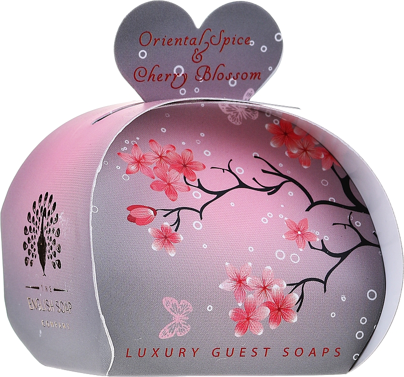 Mydło Przyprawy orientalne i kwiat wiśni - The English Soap Company Oriental Spice and Cherry Blossom Guest Soaps — Zdjęcie N1