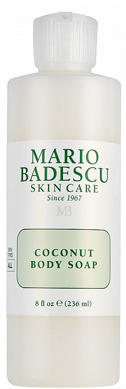 Mydło w płynie do ciała - Mario Badescu Coconut Body Soap — Zdjęcie N1