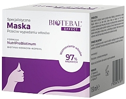 Maska przeciw wypadaniu włosów - Biotebal Effect Hair Mask  — Zdjęcie N1