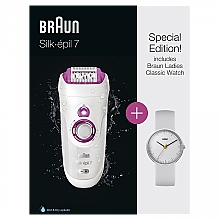 Kup Depilator + damski zegarek - Braun SE7-521 + Watch