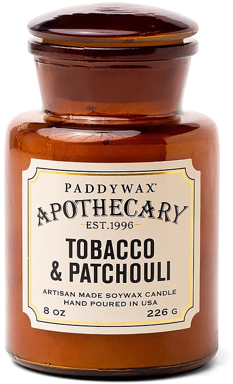 Paddywax Apothecary Tobacco & Patchouli - Świeca zapachowa — Zdjęcie N1