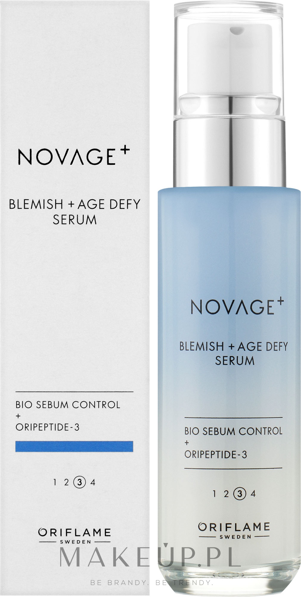 Serum do cery problematycznej - Oriflame Novage+ Blemish + Age Defy Serum — Zdjęcie 30 ml
