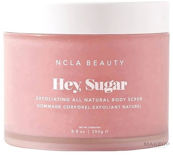 PRZECENA! Cukrowy peeling do ciała Różowy grejpfrut - NCLA Beauty Hey, Sugar Pink Grapefruit Body Scrub * — Zdjęcie N1