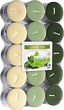 Kup Tealighty Zielona herbata, 30 szt. - Bispol Green Tea Scented Candles