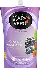 Kup Mydło w płynie Makaroniki jagodowe - Aqua Cosmetics Dolce Vero (uzupełnienie)