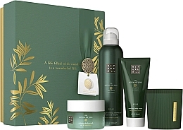 Kup Zestaw - Rituals The Ritual of Jing Medium Set 2024 (sh/foam/200ml+candle/140g+b/cr/100ml+b/scrub/125g)