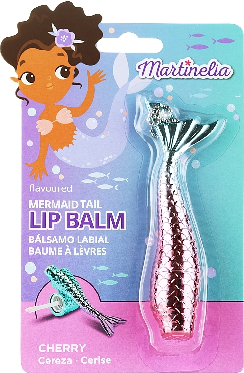 Błyszczyk do ust, wiśnia - Martinelia Mermaid Tail Blister Lip Gloss  — Zdjęcie N1