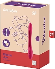 Kup Elastyczny wibrator, czerwony - Satisfyer Elastic Joy Flexible Vibrator 