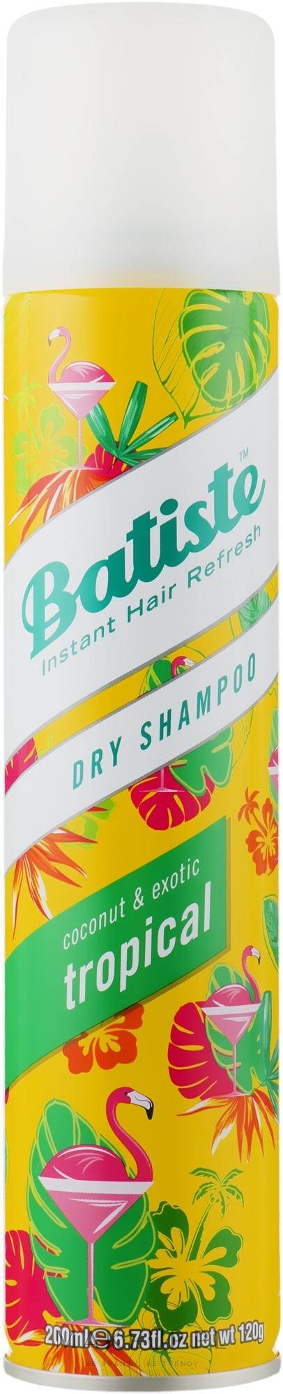 Suchy szampon - Batiste Dry Shampoo Coconut and Exotic Tropical — Zdjęcie 200 ml