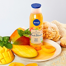 Odświeżający żel do mycia ciała Morela, mango i mleko ryżowe - Nivea Fresh Blends Refreshing Shower Apricot Mango Rice Milk — Zdjęcie N2