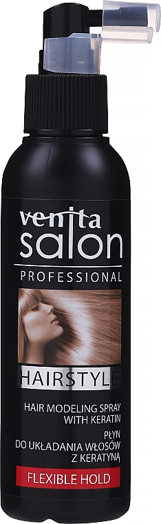 Płyn do układania włosów z keratyną - Venita Salon Professional