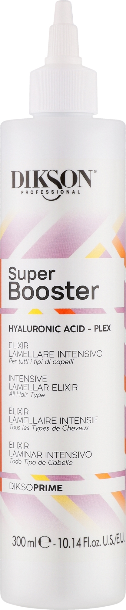 Intensywny eliksir do włosów - Dikson Dikso Prime Super Booster Elixir Lamellare Intensivo — Zdjęcie 300 ml