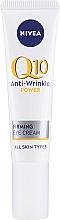 Przeciwzmarszczkowy krem pod oczy - NIVEA Visage Anti Wrinkle Q10 Plus Eye Cream — Zdjęcie N4