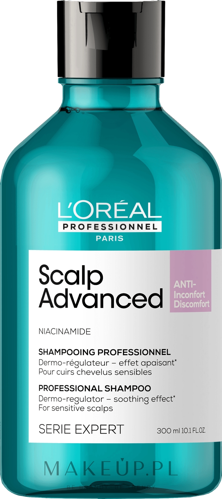 Kojący szampon - L'Oreal Professionnel Scalp Advanced Niacinamide Dermo-Regulator Shampoo — Zdjęcie 300 ml